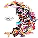 Susufaa 100 Pcs / Lot Candy Color Ribbon Ponytail Holder Yoga Twist Elastic Band or Hair Ties Hair Accessories