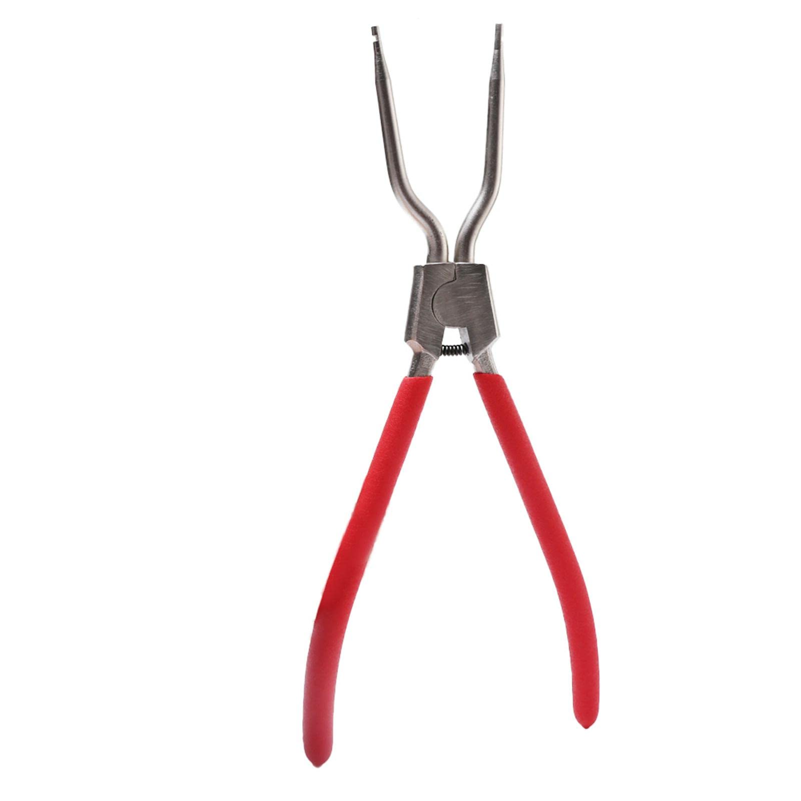 Jiakalamo 383EER4004A Washer Spring Removal Tool Pliers, Washing Machine Inner/Outer Tub Spring Expansion Tool Compatible forLG forSamsung, Washer Spring Removal Pliers(Red)