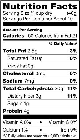 PURE LIVING – ORGANIC SPROUTED QUINOA – 15 OUNCE