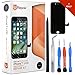 iPhone 7 (4.7 inch) Screen Replacement - Black - LCD Display Assembly with Repair Tool Kits - Full Set with Easy Workflow - Touch Panel incl. - All Networks - with Glass Screen Protector