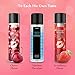 Personal Lubricant, 8oz Cherry-Flavored Water Based Lube for Oral Sex, Women, Men & Couples, Hypoallergenic Vegan-Friendly - Anjou, 8 oz