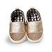 Meckior Infant Baby Girls Boys Sequin Shoes Soft Sole Toddler Slip-On Crib Glitter Moccasins Casual Sneaker Austin Boy's Flat Lazy Loafers First Walkers Shoe