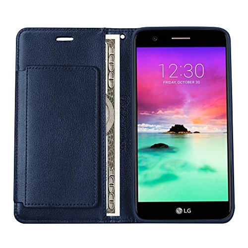LG Stylus 4/Stylo 4 [El Lumiere Prime Wallet Case] Multi-Card Slot Wallet Case [Drop Protection] Premium Leather [Kickstand Feature] (P-Mint) - Thumbnail 3