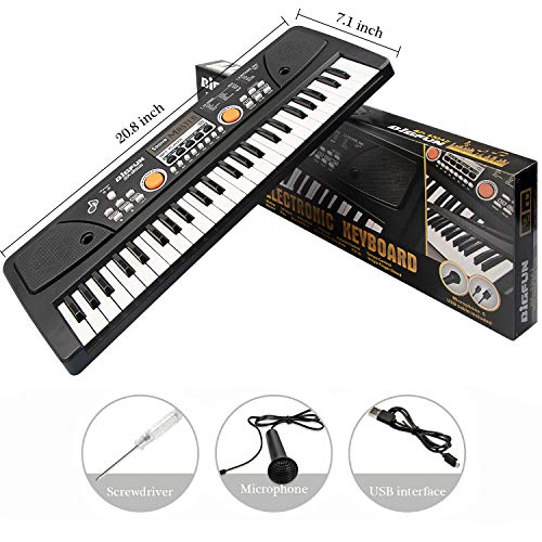 aPerfectLife Keyboard Piano 49 Keys, Multifunction Piano Keyboard