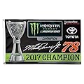 Martin Truex Jr. 2017 NASCAR Champion Banner Flag