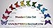 Butterfly 3D YELLOW Butterflies Translucent Decoration 15 count
