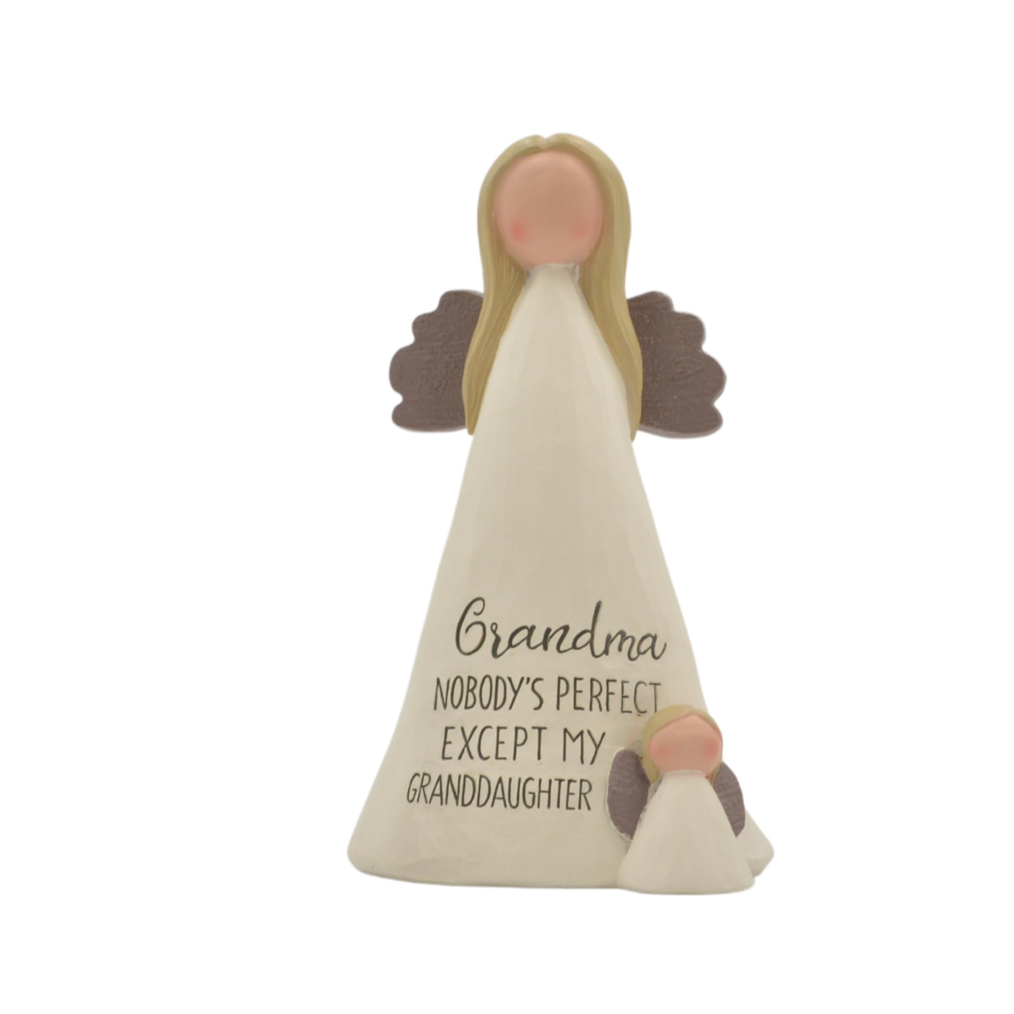 Feather & Grace Hand Painted Resin Decorative Figurine - Perfect Granddaughter