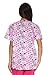 Just Love Women's Scrub Tops / Scrubs - Medium - Pink Flower,Pink Flower,Medium