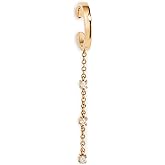 Isa Grutman Women's 14k Diamond Chain Ear Cuff