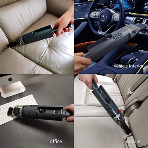 KITHELP Cordless Car Vacuum Handheld Vacuum Cleaners USB ChargingPet