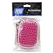 BIRUGEAR Small Carrying Storage Pouch Case for Wireless Bluetooth / 3.5mm Earbuds - Hot Pink