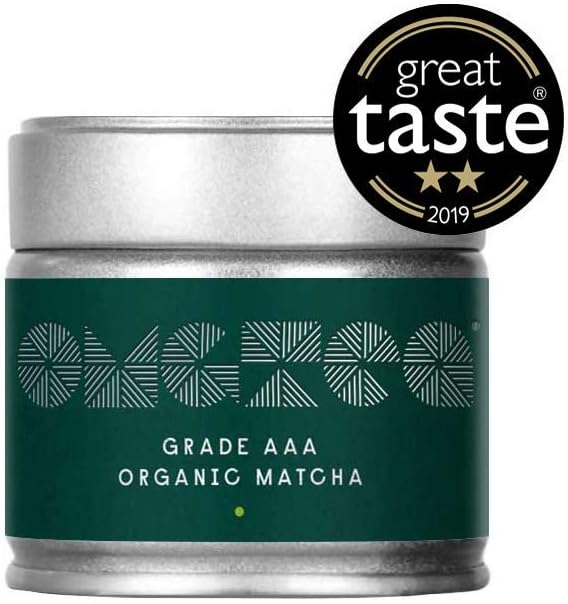 OMGTEA Very High-Grade Organic Japanese Matcha Green Tea Powder Ceremonial Grade AAA - 30g/30 Servings. Great Taste Award Winner 2023 - Image 3
