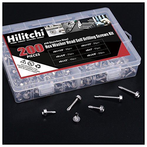 4 Hilitchi+Stainless+Drilling+Assortment+Driller