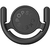 PopSockets Multi-Surface Phone Mount, Universal Phone Stand, Phone Holder Stand, Version 2 - Black