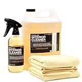 Shine Society Interior Cleaner Value Pack, Makes 9 Bottles of This Heavy Duty Cleaner and Disinfectant, 100% All-Natural and Safe for Leather and All Automotive Interior Surfaces