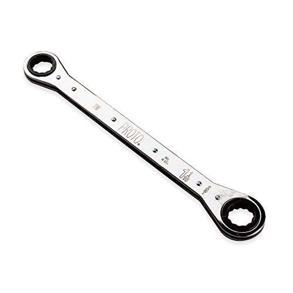 Stanley Proto J1193T A 12 Point Ratcheting Box Wrench 1 2 X 9 16 Tools