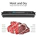 Food Vacuum Sealer Machine,Magispace Automatic Vacuum Sealer for Food Saver,Compact for Dry&Moist Food Storage,With 15pcs Starter Bags[7.8