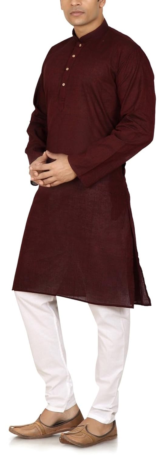 kandy men's cotton kurta pyjama