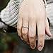 LicLiz Sterling Silver Braided Celtic Knot Adjustable Open Band Ring, Toe Ring for Girls Size 5-9