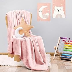 Utopia Bedding Fleece Blanket Kids Size Pink 300GSM