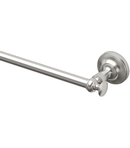 Signature Hardware Hibiscus Towel Ring - Modern Chrome Bathroom Accessory