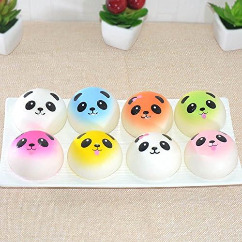 StMelody Kawaii Squishes Decompression Toys Cute Multi Color Slow Rising Toy Squishy for Home Decor