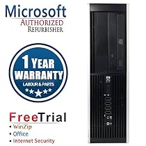 HP 6005 Pro Small Form Business High Performance Desktop Computer PC (AMD Phenom II X2 B55 3.0G,8G RAM DDR3,750G,DVD-ROM,Windows 10 Professional) (Certified Refurbished)