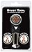 Team Golf NCAA Oklahoma State Cowboys Divot Tool Pack With 3 Golf Ball Markers Divot Tool with 3 Golf Ball Markers Pack, Markers are Removable Magnetic Double-Sided Enamel