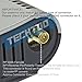 TECHTOO 3G 4G Dipole Antenna Wide Band 5dbi 700-2600Mhz Omni Directional GSM WiFi Antenna with RP-SMA Connector for CEP Router Access Point Wireless Rang Extender (Black 1-Pack)
