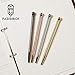 PASISIBICK Novelty Skull Ballpoint Pens,Metal Writing Pen for Nurse Dr. Stationery Crazy Student Gift (Pack 4)