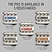Prohands PRO Hand Exerciser, Finger Exerciser (Hand Grip Strengthener), Spring-Loaded, Finger-Piston System, Isolate and Exercise Each Finger, (5 lb Light Tension, Blue-Pro)