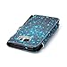 Galaxy S7 Edge Case, Firefish [Card Slots] [Kickstand] Flip Folio Wallet Case Synthetic Leather Shell Scratch Resistant Protective Cover for Samsung Galaxy S7 Edge-Starry