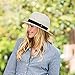 Wallaroo Palm Beach Fedora (Ivory, M/L) – UPF 50+ UV Sun Protection, Wide Brim, Stylish Design, Adjustable Size – Classic Sun Hat for Outdoor Events, Travel, and Everyday Wear