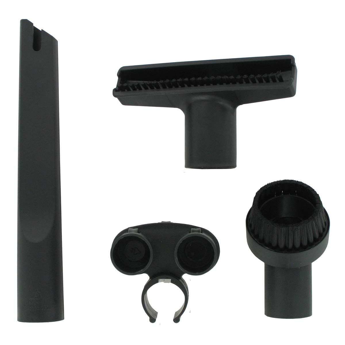 Paxanpax 69-UN-15 Universal 32 mm Universal Crevice Tool, Upholstery Tool with Brush/ Round Dusting Brush Tool Accessory Kit