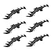 JOYIN 6 Pack Halloween Bats Decorations Realistic Looking Spooky Hanging Bats for Best Halloween Outdoor Indoor Decoration