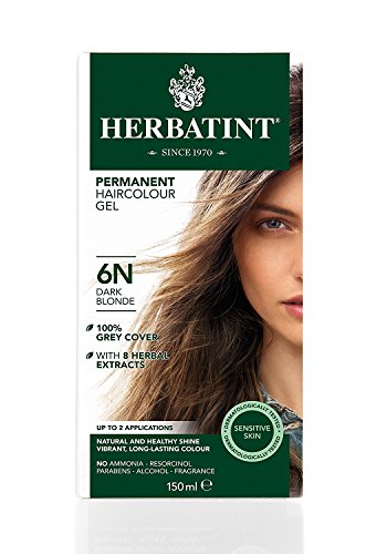 Herbatint Permanent Hair Color Gel 6n Dark Blonde 150ml