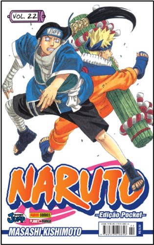 Livro Naruto Pocket   Volume 22