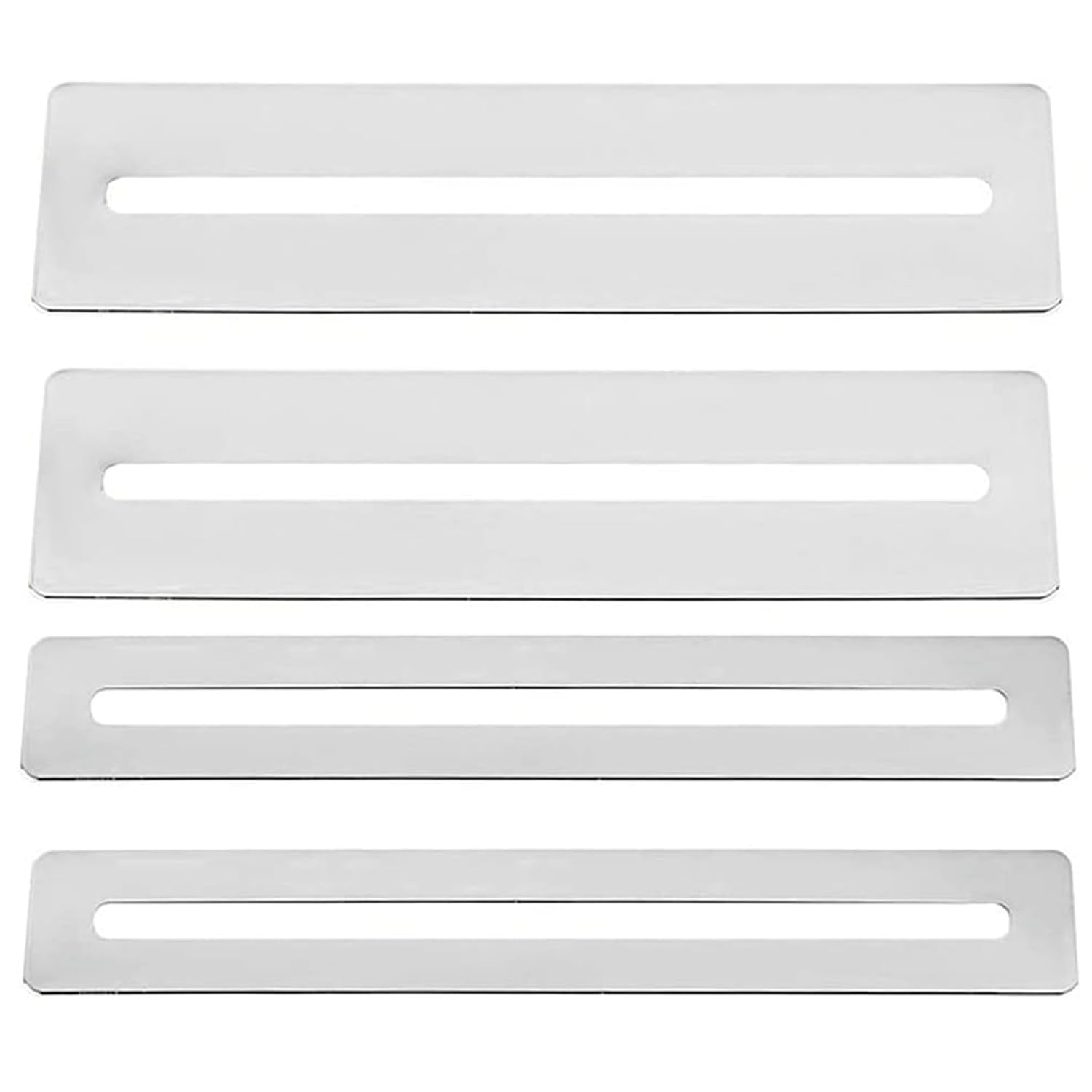 4-Piece Stainless Steel Fretboard Guards for Guitar Maintenance, Durable Fretwire Protectors for Dressing and Polishing – Essential Tools for Luthiers and Guitar Enthusiasts