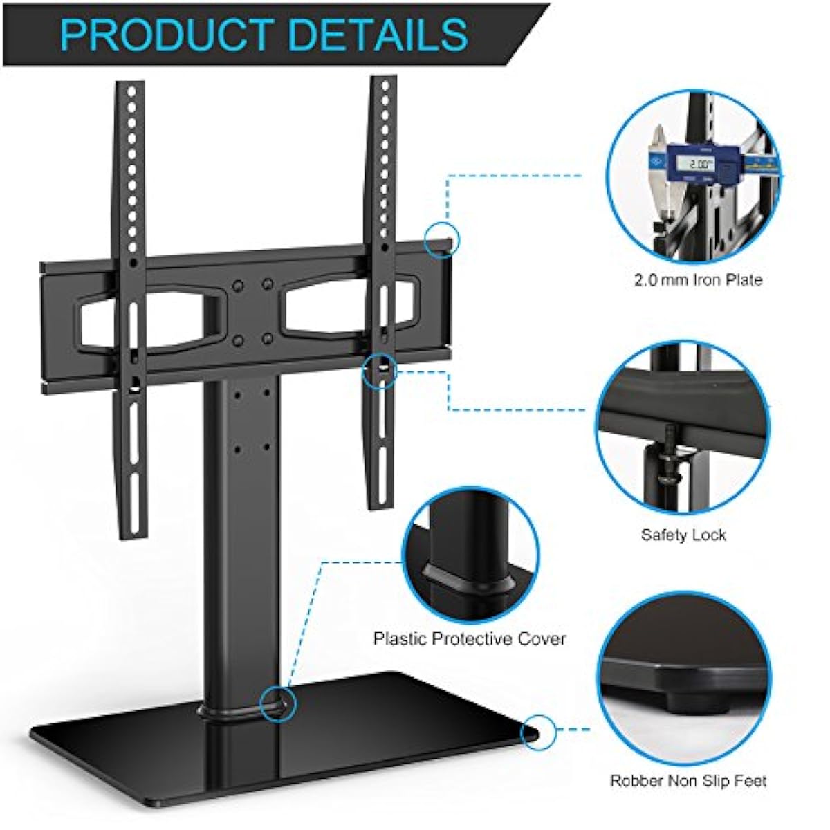 Universal TV Stand Base Safety Lock for 27 50 inch Samsung Sony LG Toshiba 747880376367 eBay