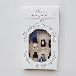 Halloween Press on Nails Medium Almond Fake Nails