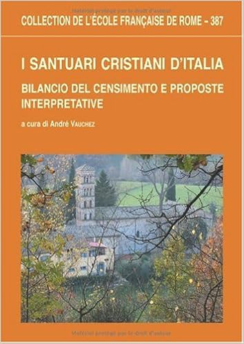 Amazon It I Santuari Cristiani D Italia Bilancio Del Censimento E Proposte Interpretavive Vauchez Andre Libri In Altre Lingue