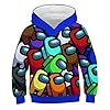 IFITBELT Jongens, meisjes, onder ons, 3D-hoodie, trui, kinderen, tieners, sweatshirt, casual, party, cosplay, jas, tops…