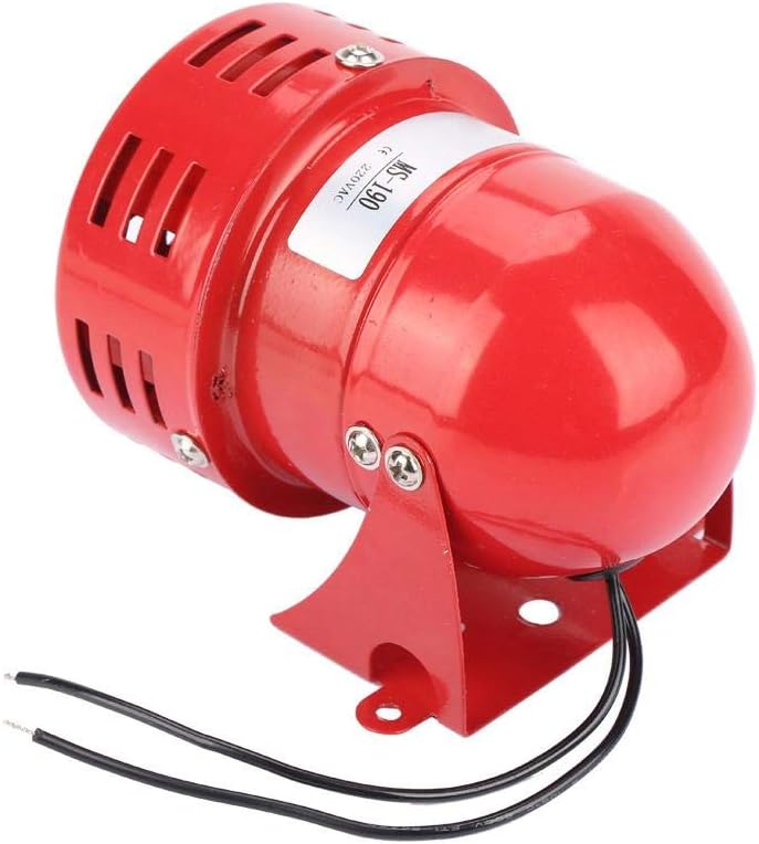 Fafeicy Industrial Motor Siren Alarm, 120dB Loud Continuous Sound Alarm - Image 4
