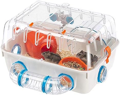 ferplast black hamster cage