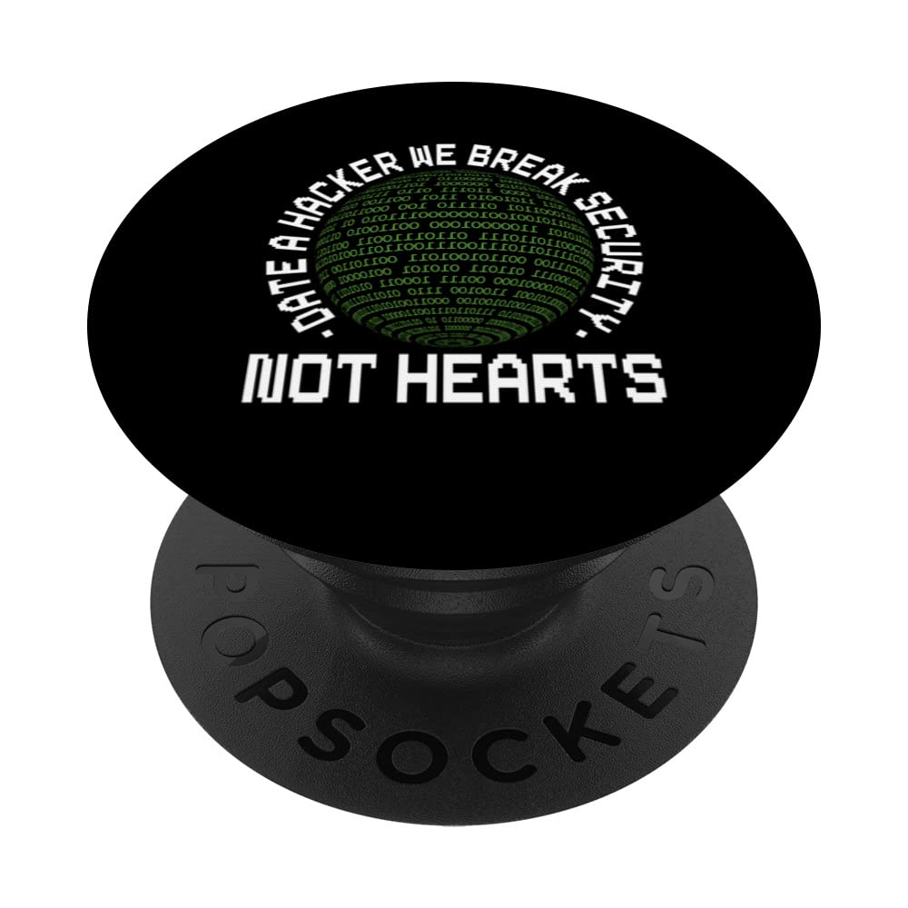 White Hat Hacker Design For A Cyber Security Specialist PopSockets Swappable PopGrip