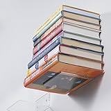 Acrylic 5 Inch Compact Living Room Floating Shelves Set of 15 Clear