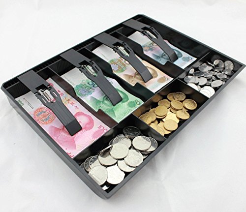 Popowbe Cashier box cash register drawer cash register cash register box storage box supermarket special money box - Thumbnail 3