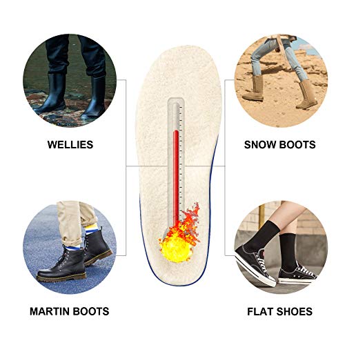 sheepskin insoles with arch support