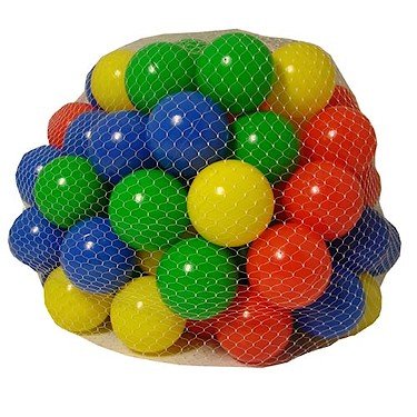 Chad Valley Package of 100 Multicoloured Balls