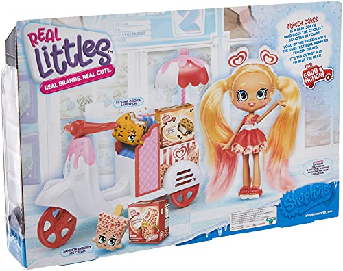 Shopkins Real Littles Stacey Cakes + ICY Treats Scooter